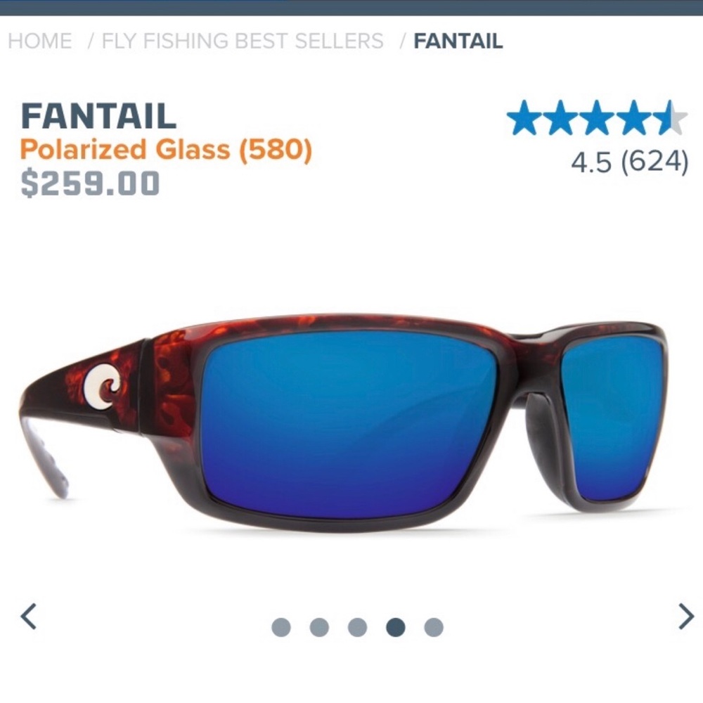 Costa Del Mar Fantail Glasses